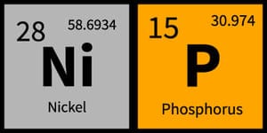 Nickel-phosphorus alloys
