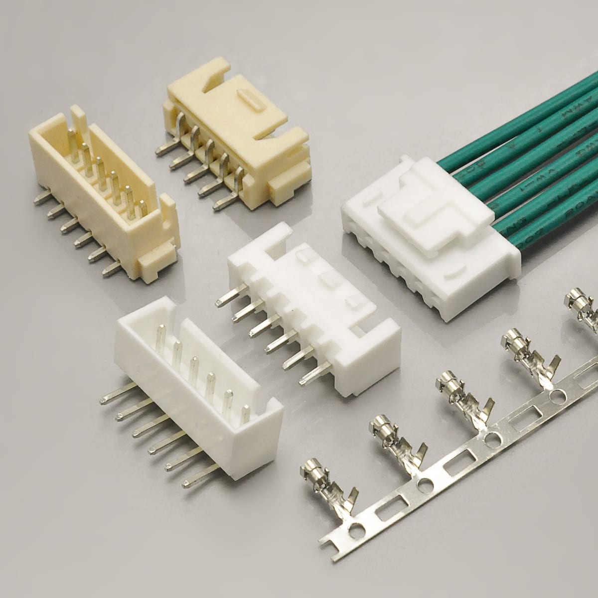 KONNRA KR2502 series YH 2.5 wire-to-board connector with lock, the cross-reference for the Yeonho 2.5mm system