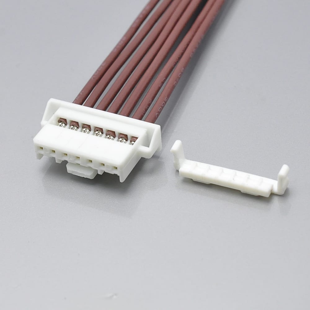KONNRA KR2022 series PAL 2.0 housing with TPA, the wire-side half of the assembly