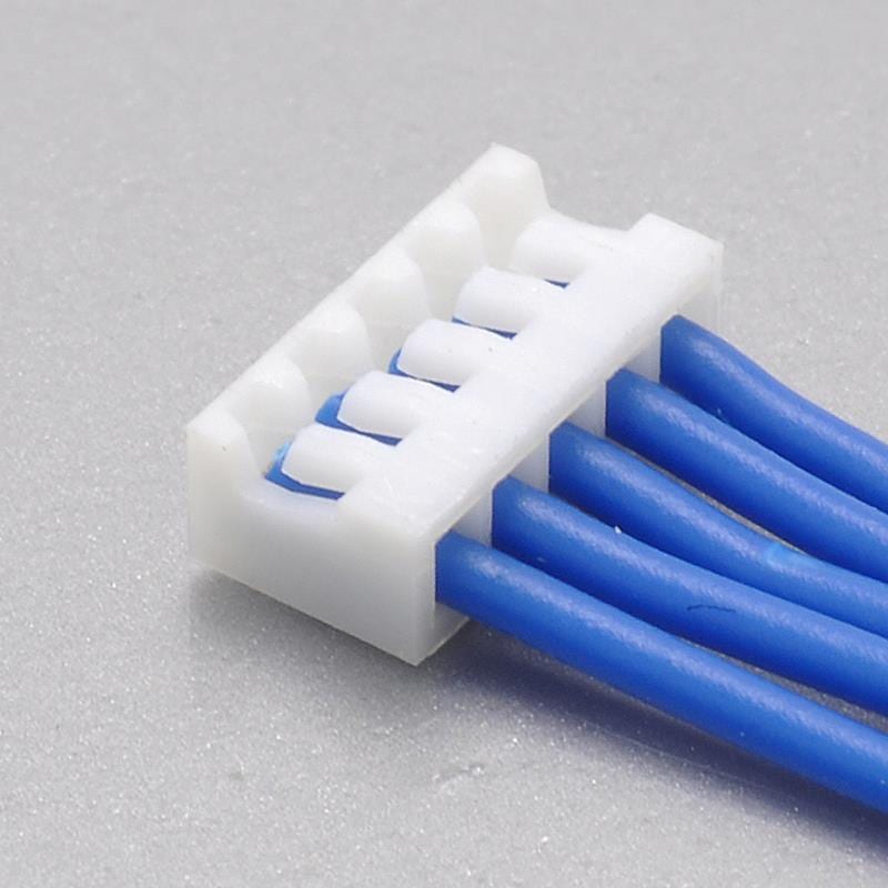 Figure 3 — KR1252 housing detail: 1.25mm pitch, single row, 2 to 16 positions