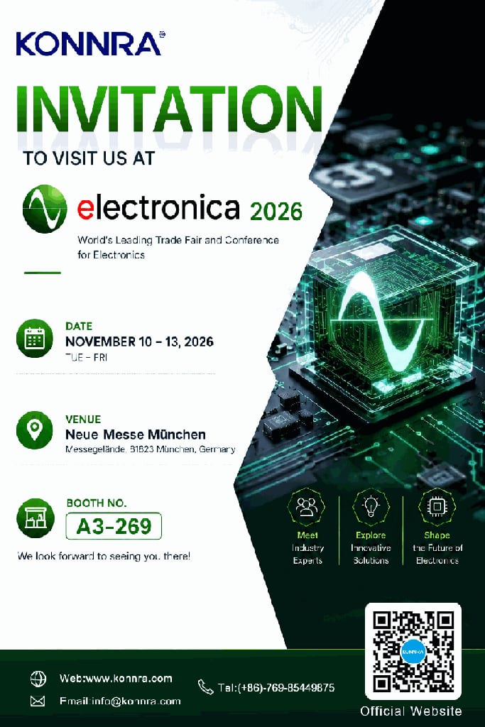 KONNRA at electronica 2026