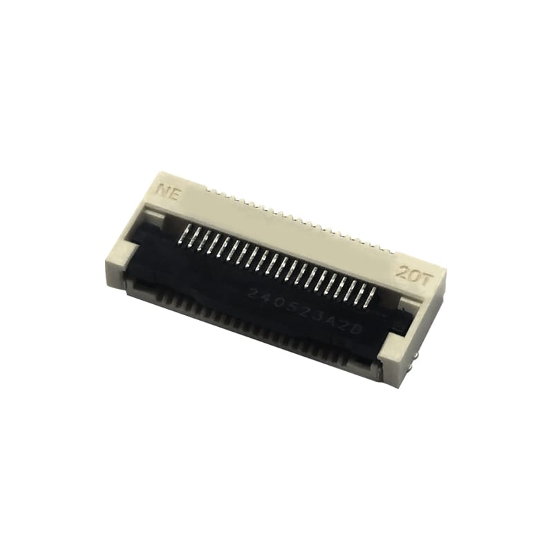 F0504 Series 0.5mm Pitch 20Pin FPC Connector(Front Flip Type) (2/4)