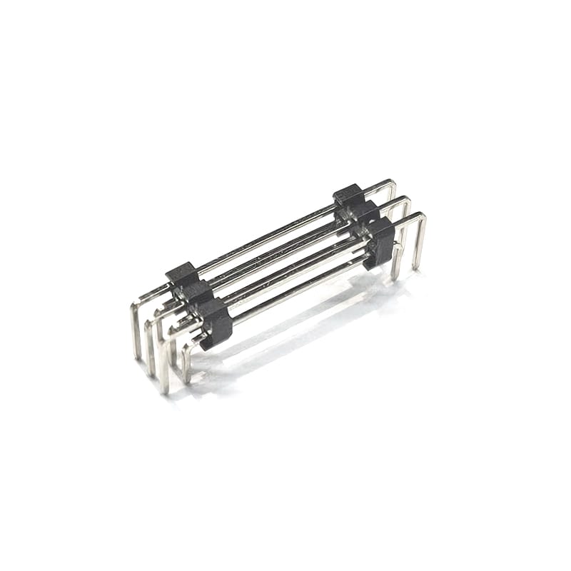 KR2028 Series Dual Row DIP Right Angle U Type Pin Header H=17.0 (2/4)