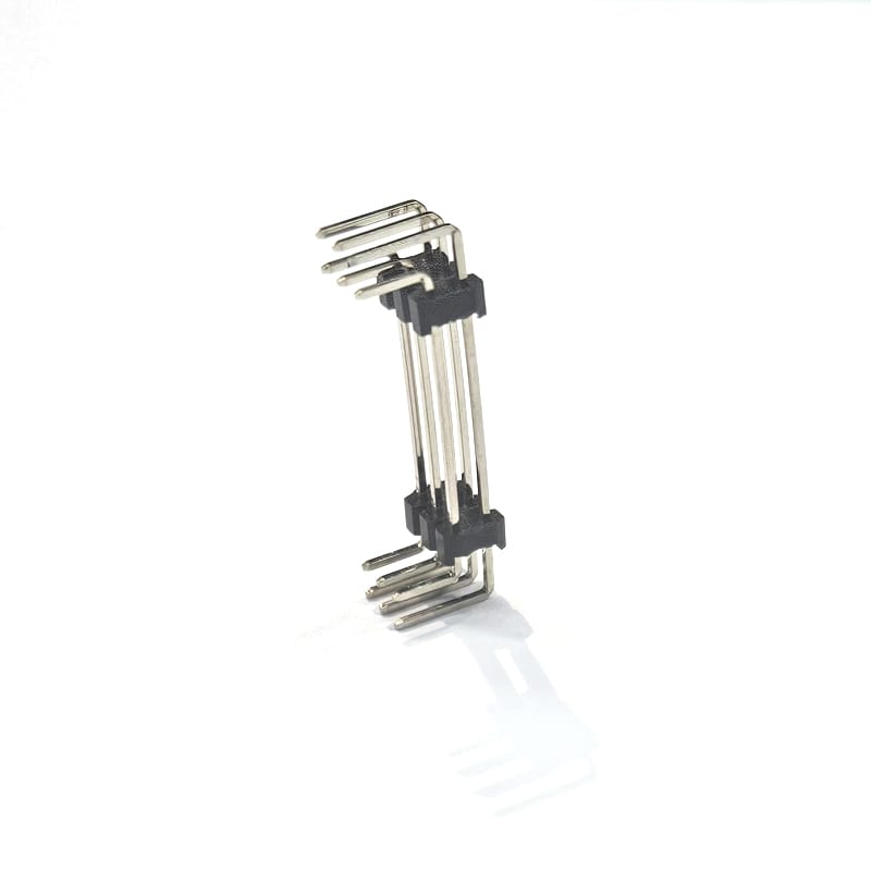 KR2028 Series Dual Row DIP Right Angle U Type Pin Header H=17.0 (4/4)