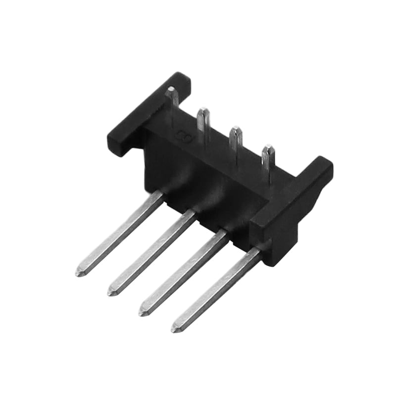 KR2542 Series Single Row DIP Right Angle Pin Header H=6.38 (2/4)