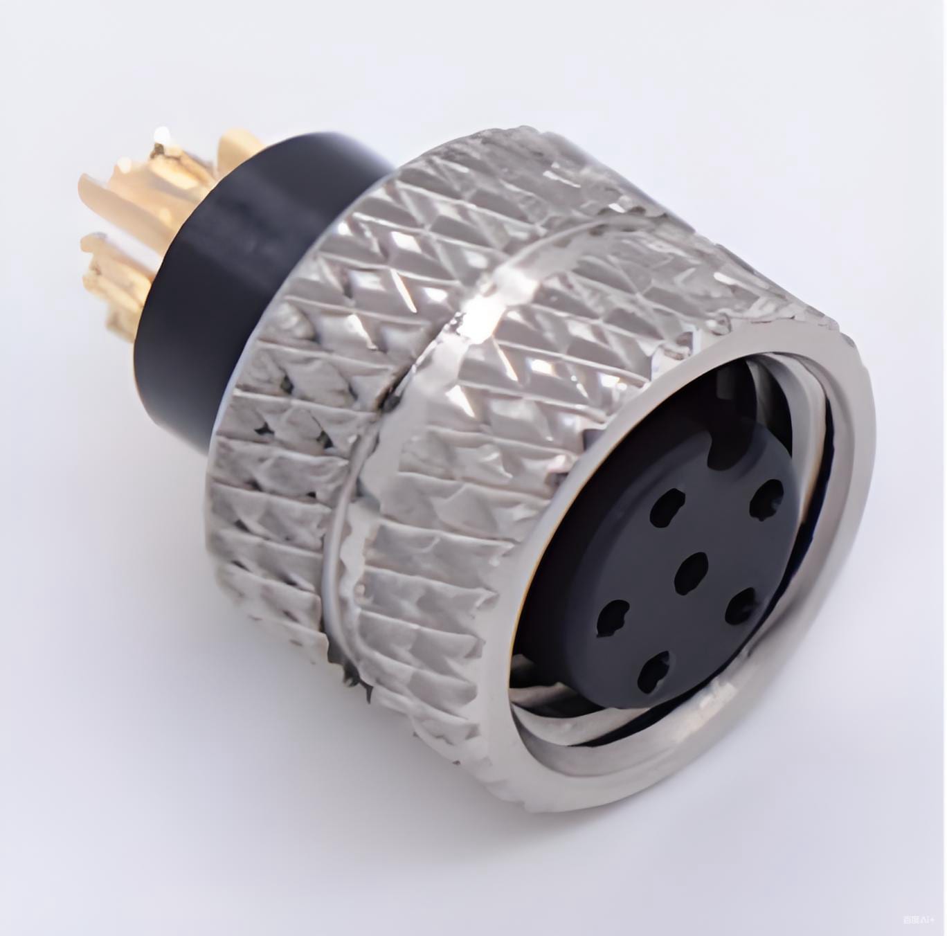 M8 connector-M8A1 Ordinary rubber-coated female plug