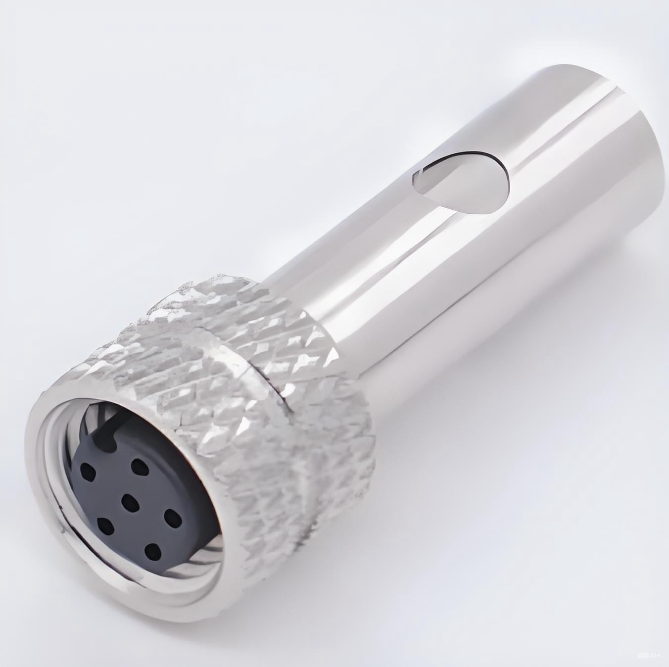 M8 connector-M8B1 fully shielded rubber-coated feale plug