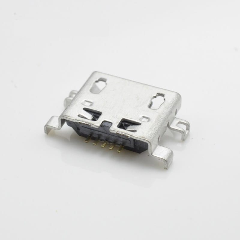 U01S0003R Series Micro USB 5Pin B Type Female Ejector Socket Connector Short Needle without Guide (2/5)