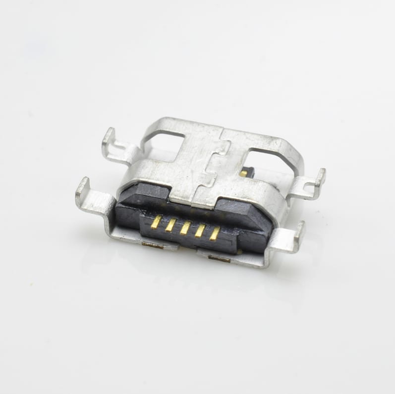 U01S0003R Series Micro USB 5Pin B Type Female Ejector Socket Connector Short Needle without Guide (3/5)