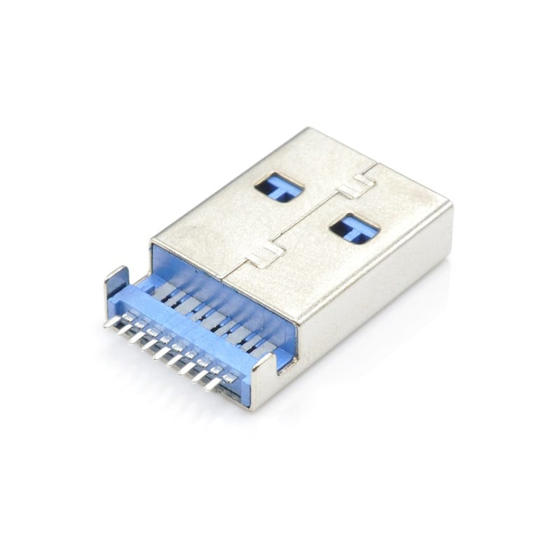 U03P0001B Series USB3.0 A Type AM SMT Straight Male Connector (3/5)