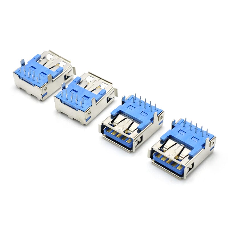 U03S0005B Series USB 3.0 A Type 9 Pin Female Connector (4/6)