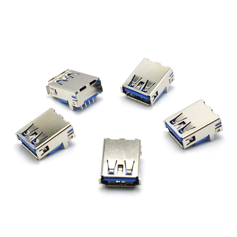 U03S0005B Series USB 3.0 A Type 9 Pin Female Connector (5/6)