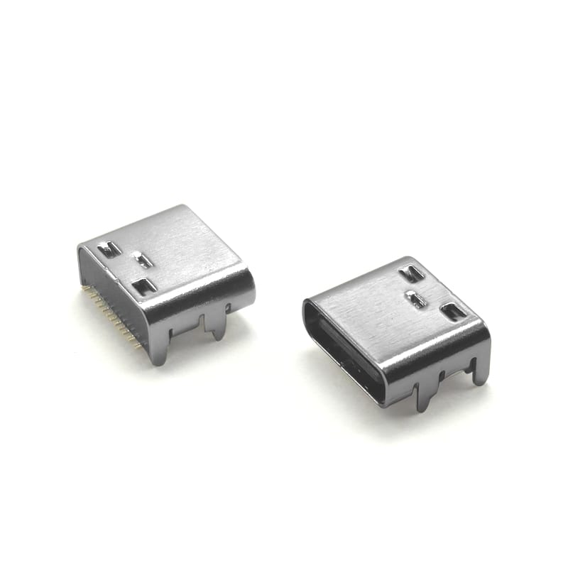 U04S0016R Series Type C 16 Pin Female Socket USB Connector