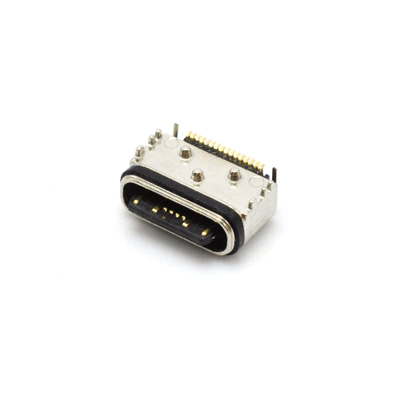 U04S0017R Series TYPE-C 16P Waterproof Female Socket USB Connector (4/5)