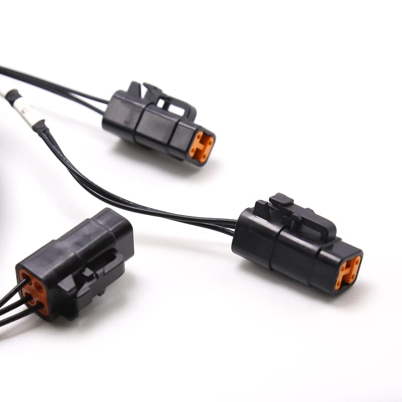 XSC10014039 Series 3-1437290-8 to DTM06-4S-E004*5 Wiring Harness for Containerized Energy Storage (3/4)